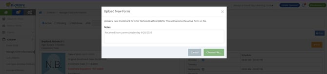 centers form upload 2