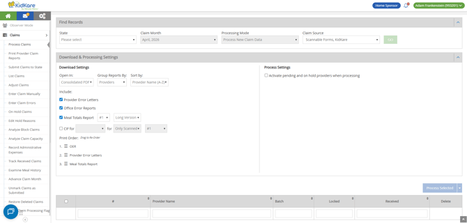 homes_claims_report_settings