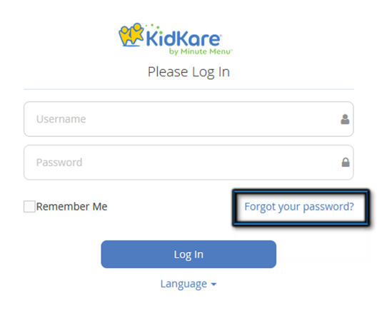 Forgot Password