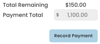 Partially Paid Invoice